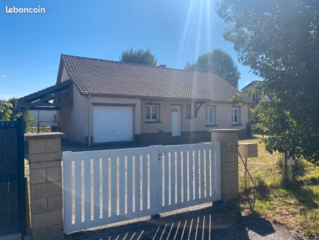 maison de plain-pied 90 m² – 3 chambres – terrain 718 m² – grèges