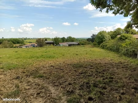 terrain à bâtir avec cu