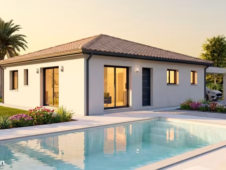 projet maison neuve plain-pied (3 ch.) avec terrain de 850 m² - lahonce (64)