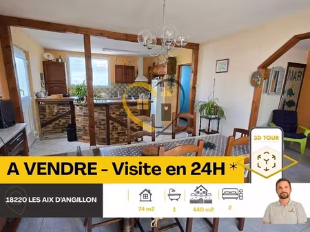 maison 4 pièces 74 m²