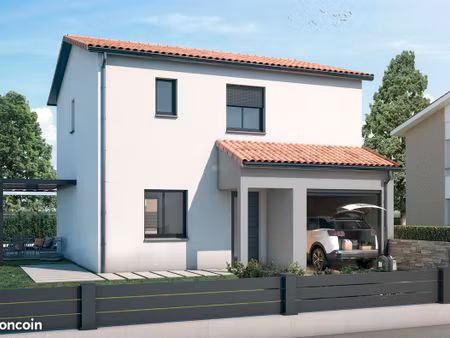 terrain viabilisé de 277 m² avec maison neuve de 90 m² et garage à aspiran (34800)