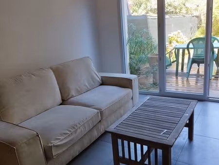 appartement 2 pièces 43m2, antibes/juans les pins, rdj – 704 /mois + charges de 206
