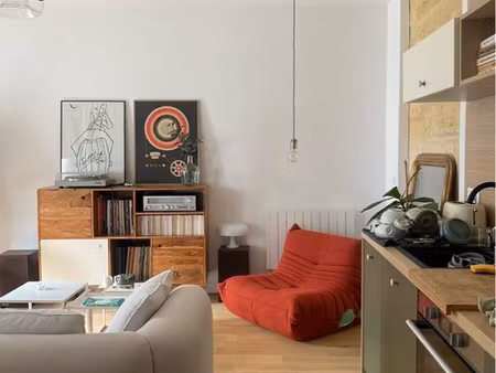bordeaux chartrons - t2 meublé 42 m2 rénové, calme et plein sud