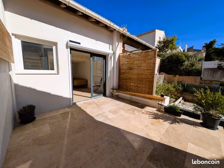 saint-raphaël boulouris – bastidon rénové – terrasse, jardin, parking – 800 m de la plage 