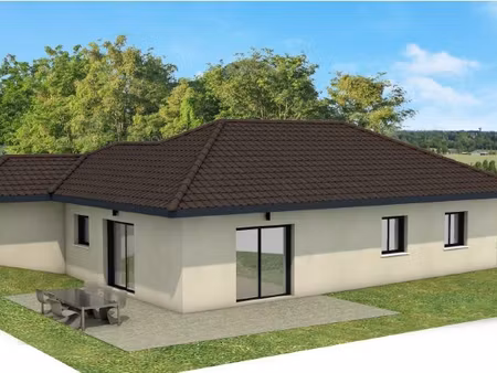 projet de construction d'une maison 90 m² avec terrain à amancy (74)