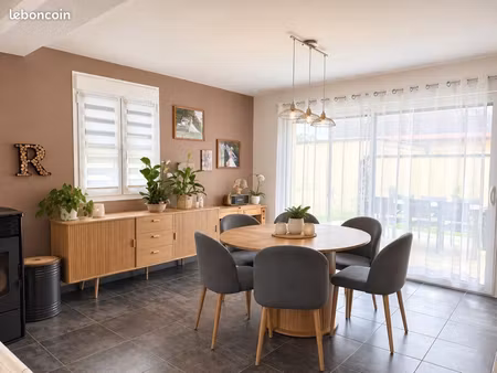 maison récente de 125 m² – 4 chambres – jardin, terrasse et sous-sol – dpe b – villers-sur