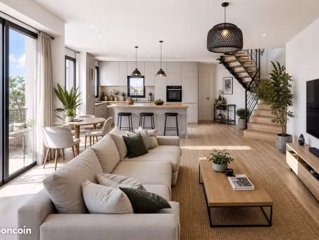 duplex 5 pièces 98 m²