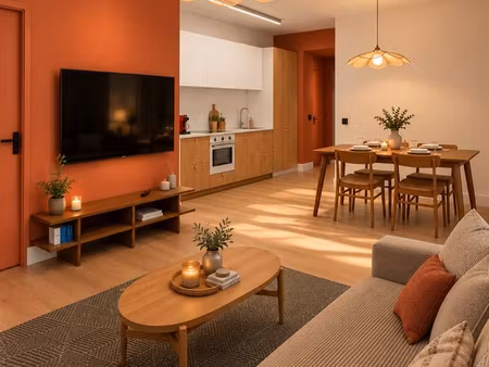 t2 meublé 43 m² entièrement rénové, climatisé, balcon – montpellier centre