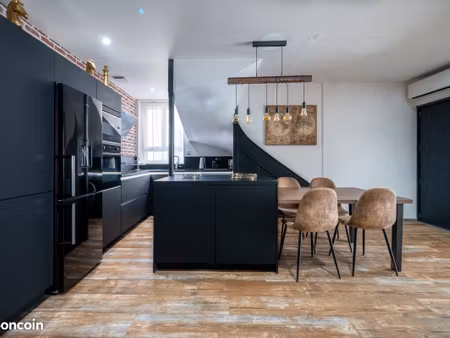 grand studio 45m² meublé centre ville