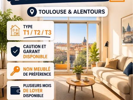 recherche appartement t1/t2/t3