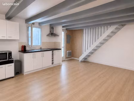 maison t2 meublée rénovée – idéal étudiant, alternant ou jeune actif – cholet