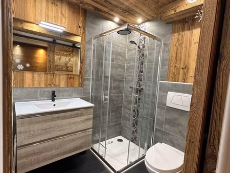 à vendre – lot de 2 studios au pied des pistes – saint-jean-d’aulps (la grande terche)