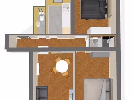 marcel sembat - boulogne billancourt – 3 pièces 56m2
