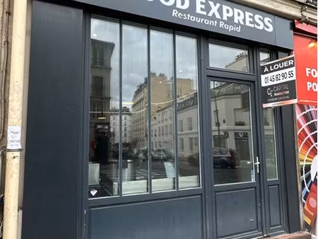 restaurant équipé de 45 m² à céder – paris 12ᵉ – nouveau concept