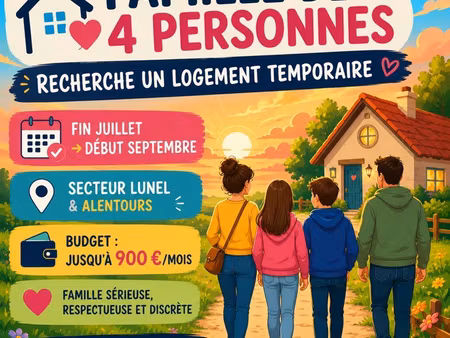 recherche location temporaire