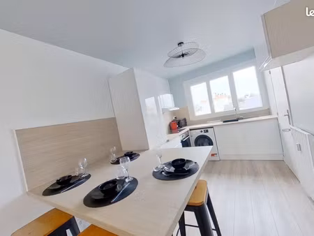 logement fonctionnel entièrement rénové t4 62.94m2