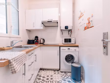 location meublee - 2p - paris 9
