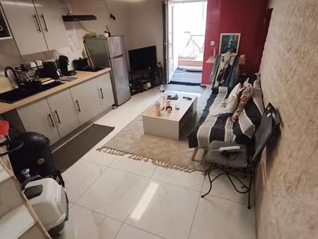 appartement t2 meublé – 28 m² – rdc avec chambre à l'étage