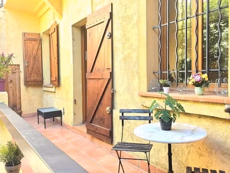 beau t2 30m2 rdc terrasse sécurisé