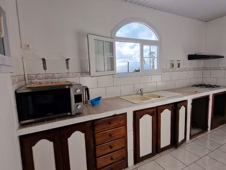grand f4 meublé haut de villa