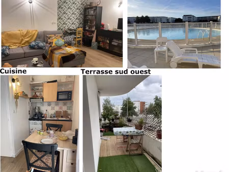 appartement 2 pièces 31m2 - minimes, lac de la sole
