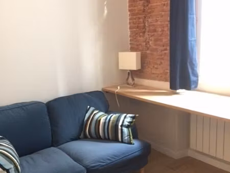 studio meublé avec lit en mezzanine – toulouse centre, rue roquelaine