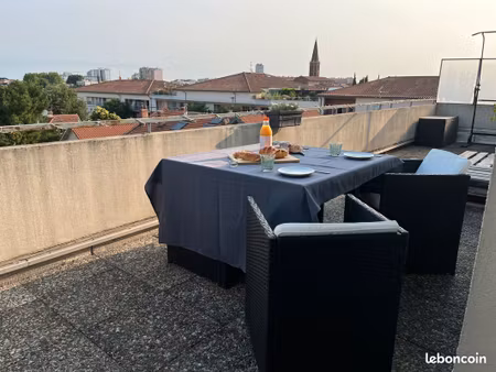 apt t2 minimes canal du midi