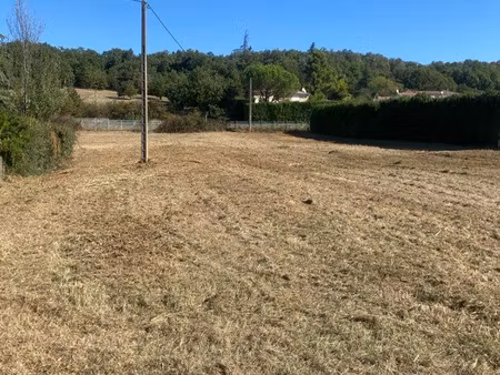 terrain à bâtir viabilisé - 1000m2 - 3 parcelles