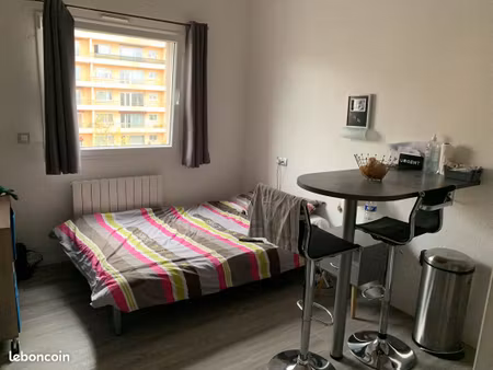 studio meublé 23 m² – avenue bollée – proche centre-ville et université