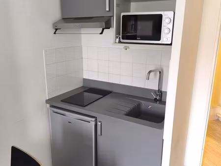 studio 20m2+place parking lyon 3
