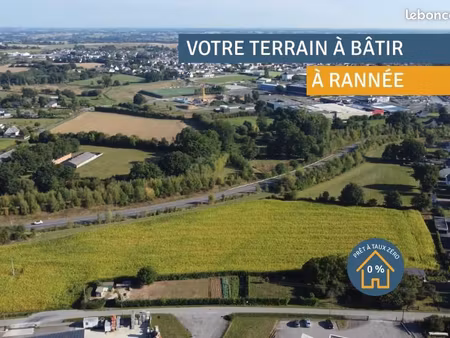 terrain 360 m² rannee