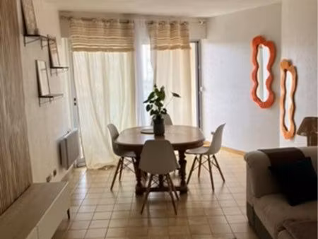 à louer – t2 meublé de 47 m² avec balcon – quartier de la médiathèque