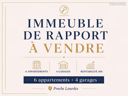 immeuble de rapport à rénover : rentabilité 10 %