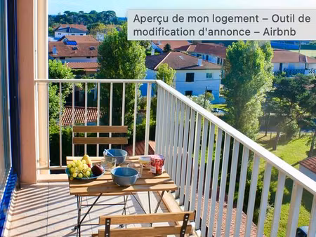 t3, anglet 5 cantons, libre de septembre 26 à juin 27