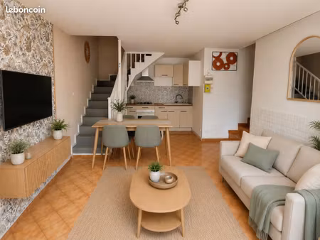 maison de 65m2 avec jardin