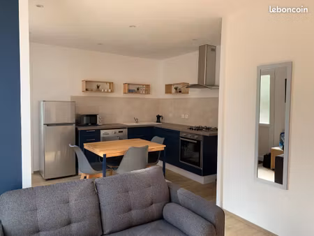 appartement meublé avec jardin