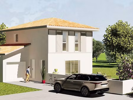 projet de construction d'une maison 89 m² avec terrain à bassussarry (64)