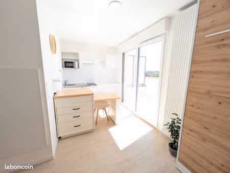 studio neuf meublé cesson-sévigné (beaulieu sud)
