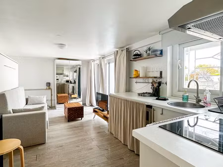 studio chiberta avec grande terrasse + parking à 1km des plages