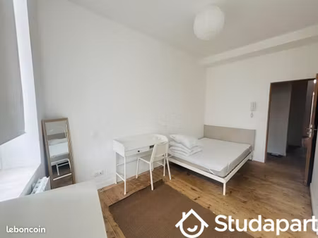 chambre 1 pièce 13 m²