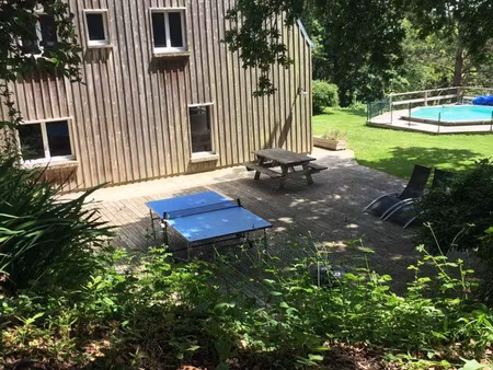 ? à vendre à douarnenez – grande propriété avec piscine, gîte 16 personnes