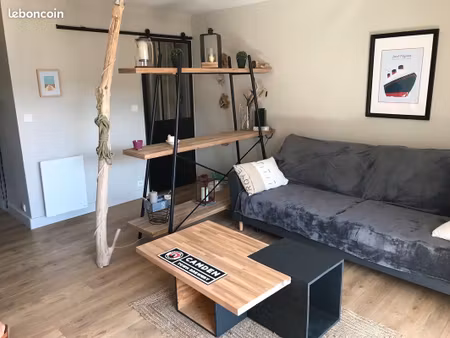 st nazaire - saint marc sur mer centre , appartement t2 meublé 47m2 + jardin
