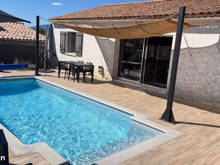 villa coup de cœur 85m² avec piscine et jardin – dpe a – la bastide-des-jourdans