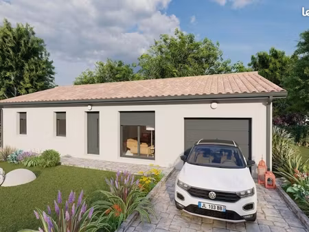 projet de construction d'une maison 83.63 m² avec terrain à la souterraine (23)