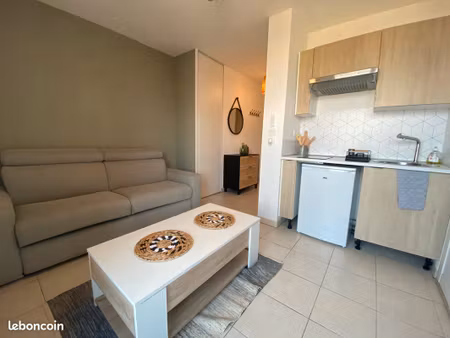 studio 20m² - nice saint pierre de feric