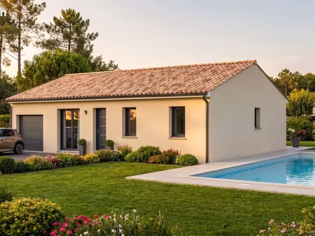 projet de construction d'une maison 83.63 m² avec terrain à feytiat (87)
