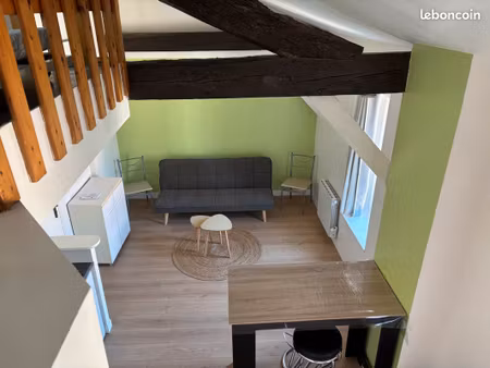 charmant studio meublé avec mezzanine – emplacement idéal 30 m2