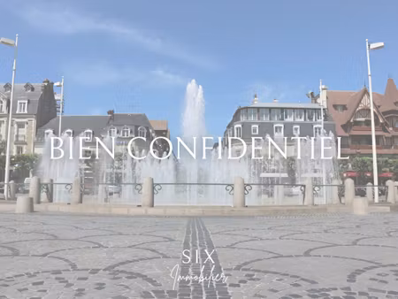 elegante deauvillaise secteur place morny avec jardin paysage