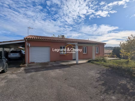 villa récente de plain pied