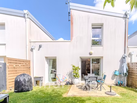 maison mitoyenne avec jardin à vendre à pluneret proche au